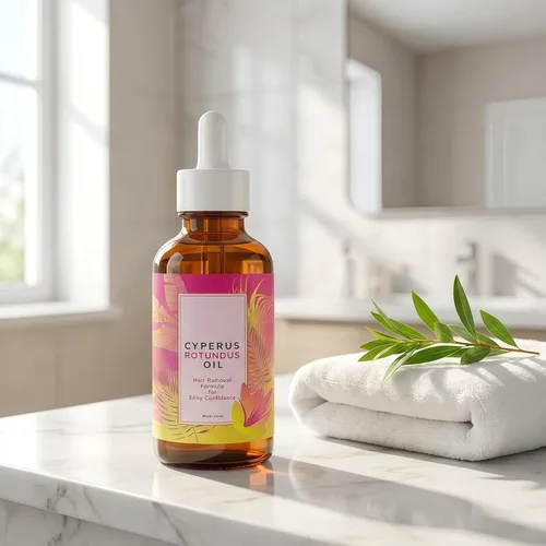 Vista 9 de Cyperus Rotundus Oil - 60ML, Natural Cyperus Rotundus Oil for Hair Removal, Cyperus Rotundus Skin Serum Reduces Unwanted Hair Growth, Moisturizing &