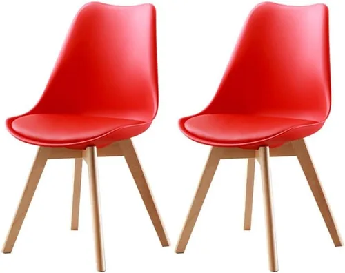 Vista 22 de Sillas de comedor modernas, silla lateral tapizada para el hogar, silla auxiliar para sala de conferencias, silla de comedor, silla de comedor sin