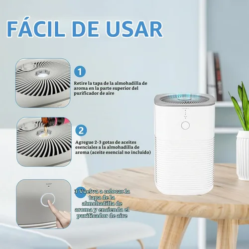 Vista 3 de KEEPOW - Paquete de 12 almohadillas de repuesto de aroma para LEVOIT Core Mini y LV-H128 Purificador