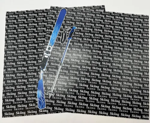 Vista 4 de Scrapbook Customs Go Big Skiing - Juego de álbumes de recortes de papel y calcomanías, 12 x 12 pulgadas