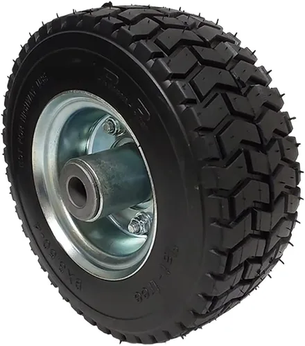 Vista 5 de Juego de 2 neumáticos de repuesto no planos para Velke Pro 1 Sulky 9X3.5-4 Black Wheel