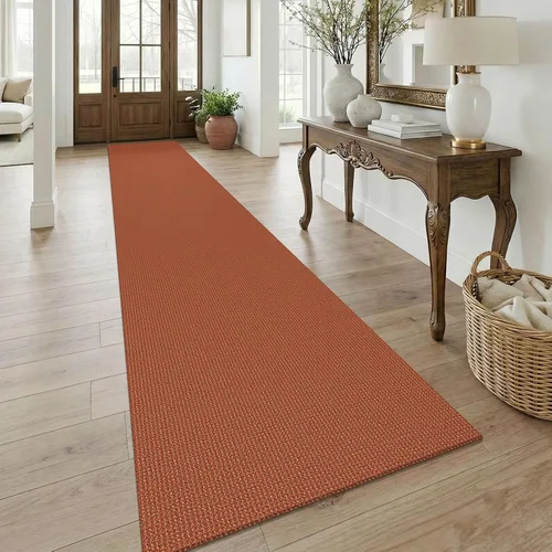 Vista 265 de KOZYFLY - Tapete para puerta de interior, lavable, pequeña, antideslizante, con respaldo de goma, felpudo de algodón para el hogar, color negro