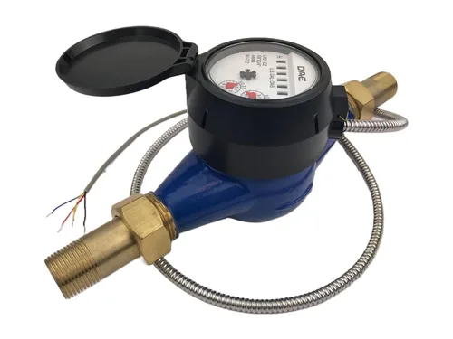 Vista 9 de DAE Medidor de agua caliente sin plomo MJ-75R NTEP, acoplamientos NPT de 3/4", salida de pulso, galón