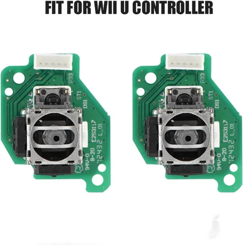 Vista 4 de Tangxi Joystick 3D para Wii U, izquierda y derecha analógica 3D joystick reemplazo para Wii U Gamepad Controller
