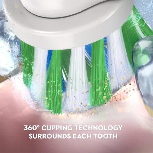Vista 7 de Oral-B Smart 1500 Cepillo de dientes eléctrico con batería recargable, color negro