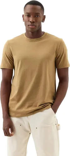Vista 62 de Camiseta de cuello redondo Gap para hombre, mangas cortas, estilo casual Negro