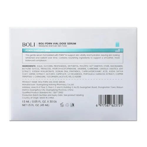 Vista 7 de BOLI Suero PDRN, suero de niacinamida con péptido de salmón hidratante, hidratante, esencia desigual de tono de piel