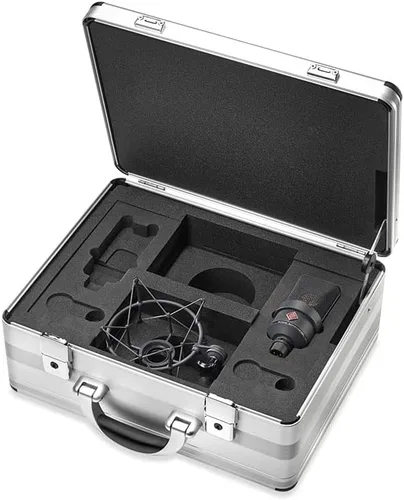 Vista 4 de Neumann TLM 103-MT-Set Micrófono de estudio de condensador mono de diafgrama grande Negro