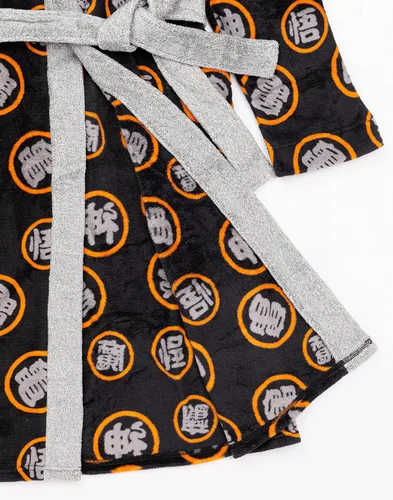 Vista 5 de Dragon Ball Z Goku - Albornoz para hombre, color negro