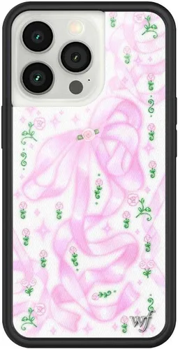 Vista 18 de Fundas Wildflower - Compatibles con Apple iPhone 13 Pro Protector de goma negro, certificado de prueba de caída de 4 pies, propiedad de mujeres