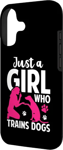 Vista 2 de Girl Who Trains Dogs Training Funny Dog Trainer Women Girls Case for iPhone 17