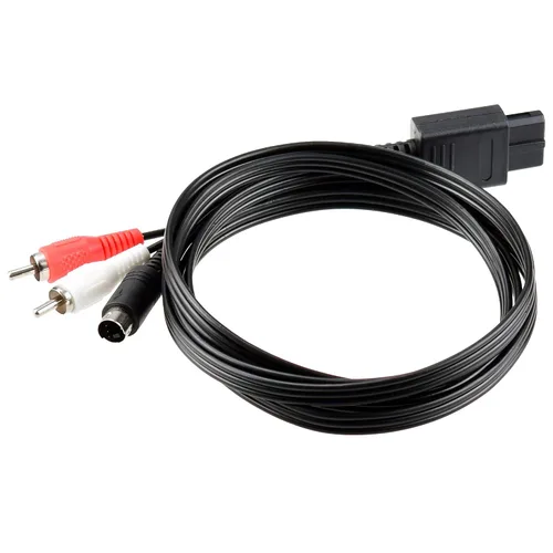 Vista 2 de Gam3Gear SNES Nintendo N64 Gamecube S Video Cable