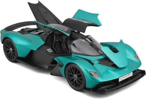 Vista 5 de Maisto 1:18 Scale Special Edition 2022 Aston Martin Valkyrie Vehículo fundido a presión, verde
