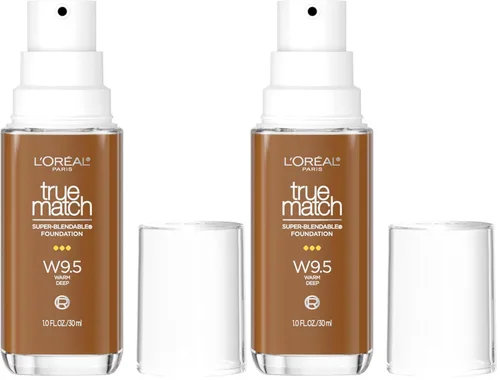 Vista 36 de L'Oreal Paris True Match - Base líquida supermezclable, maquillaje de base líquida de cobertura media, C0.5, ligero, 1 onza líquida