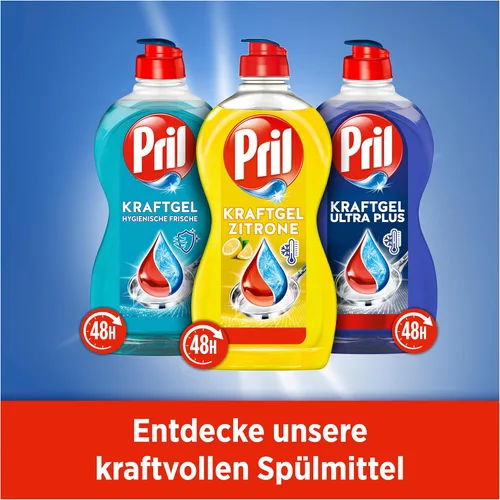 Vista 7 de Pril Power Gel Limón (0,45 L)
