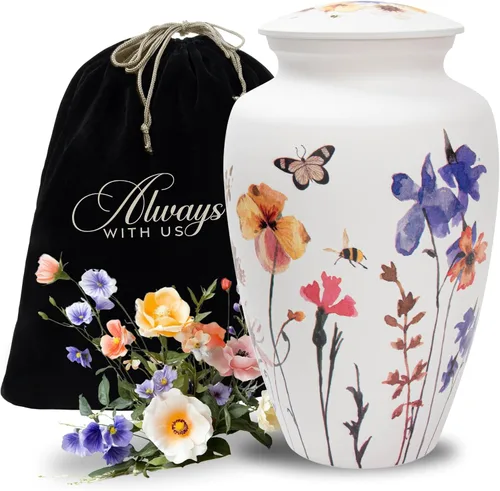 Vista 9 de Urnas de cremación para cenizas humanas para mujeres adultas Urna humana para cenizas para mujeres Decorativa para cremación, funeral, entierro