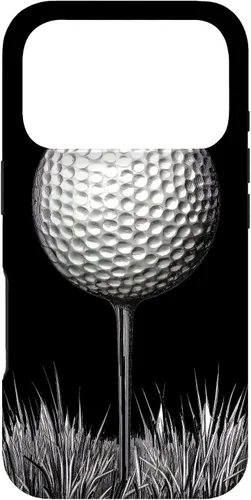 Vista 30 de Funda para iPhone 17 con pelota de golf en camiseta para jugadores de golf