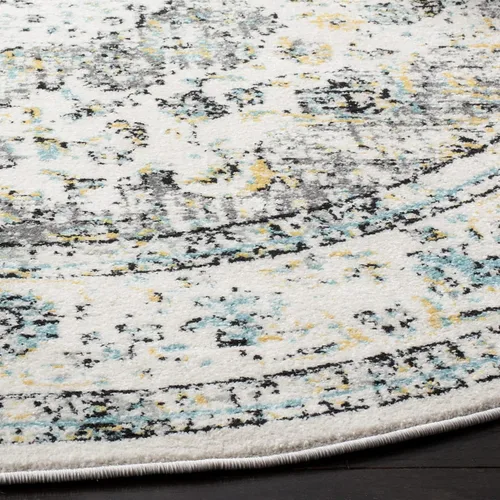 Vista 3 de Safavieh Evoke (Colección EVK220B) - Alfombra oriental vintage gris y dorada
