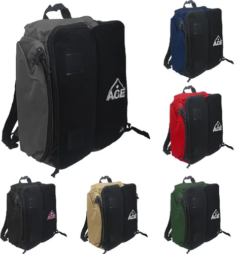 Vista 11 de ACE PRO Cornhole Backpack with ACE Patch - Holds Up to Six Cornhole Bag Sets (Up to 24 Bags)