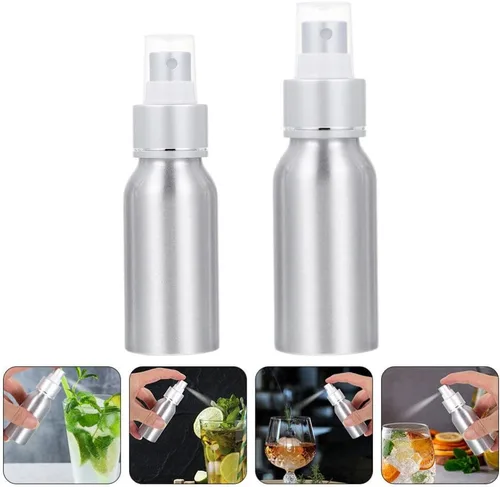 Vista 3 de Kichvoe Atomizador de cóctel atomizador atomizador recargable para vino, Martini y perfume, niebla fina portátil para el hogar, bar, fiesta, viajes