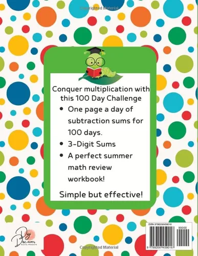 Vista 2 de 100 Day Multiplication Math Workbook for Ages 7-9 Math Workbook for grade 2-3, Homeschool 2nd3rd grade Math, Summer Workbook Grade 2-3