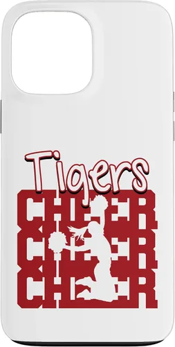 Vista 23 de Tigers Cheer Back to School Cheerleading Spirit M Case for iPhone 17