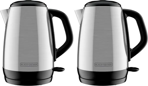 Vista 9 de BLACK+DECKER Hervidor eléctrico inalámbrico de 1.7L, KE1700SD, ebullición rápida, apagado automático, acero inoxidable
