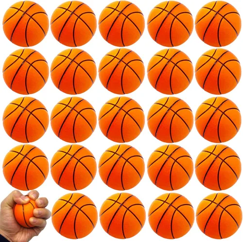 Vista 11 de 24 piezas de pelota antiestrés de béisbol, pelota de espuma de 2.5 pulgadas mini para apretar, pelota deportiva relajante para recuerdos temáticos