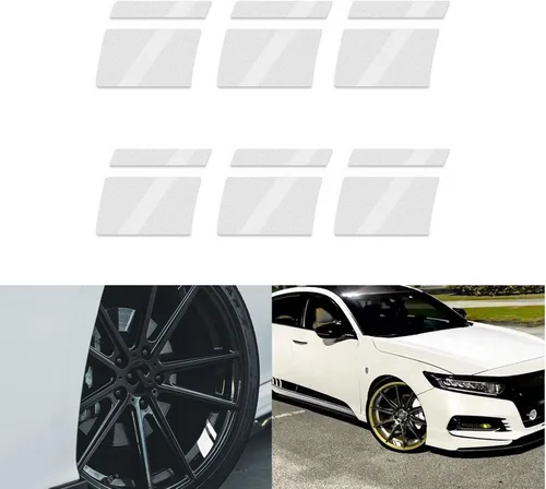 Vista 15 de x xotic tech Calcomanías de vinilo de rayas para espejo retrovisor estilo AMG Racing AMG, compatibles con Mercedes Dodge, Chevrolet Chrysler, etc.