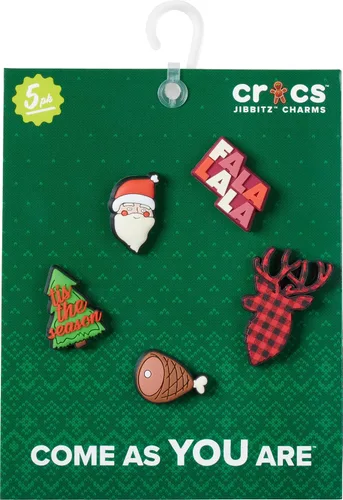 Vista 3 de Crocs Jibbitz - Paquete de 13 dijes navideños para zapatos Jibbitz