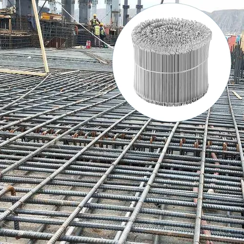 Vista 5 de Bridas de barra de refuerzo de doble bucle, calibre 16, alambre con barra de refuerzo de 6 pulgadas (1000)