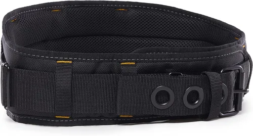 Vista 8 de ToughBuilt - Cinturón de trabajo acolchado - Resistente, de lujo, calidad prémium, duradero - Tamaño ajustable - (TB-43A)