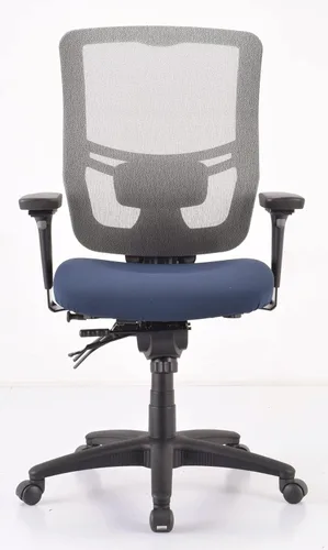 Vista 4 de Tempur-Pedic Silla de trabajo ajustable, cobalto