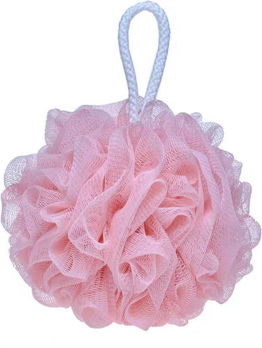 Vista 10 de Mesh Pouf Bath Sponge Exfoliating Shower Ball Pom Cleaning Accessory