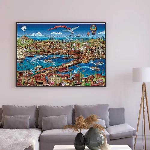 Vista 2 de Anatolian Puzzle - Estambul 1895, rompecabezas de 3000 piezas, 4921
