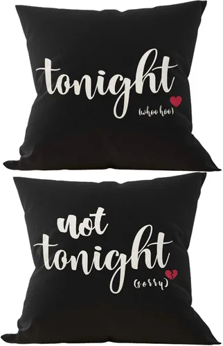 Vista 15 de Funda de almohada reversible negra suave para despedida de soltera, regalos para despedida de soltera de aniversario de boda, regalo para parejas
