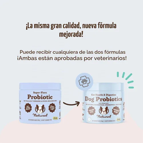 Vista 6 de Natural Dog Company - Masticables probióticos para perros, 45 unidades, suministro para 6 semanas