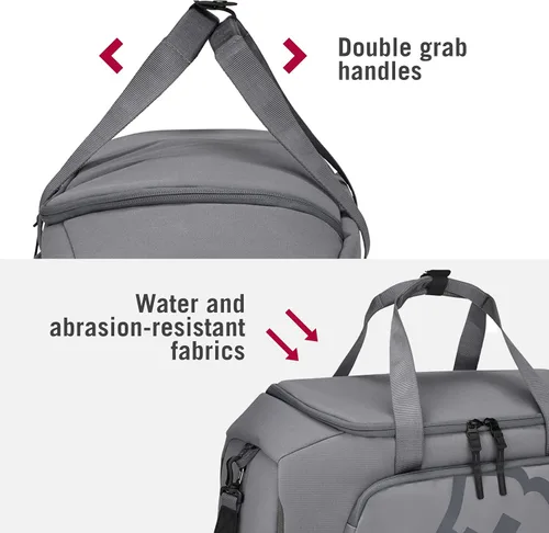 Vista 6 de Victorinox Touring 2.0 Sports Duffel - Bolsa de lona moderna y duradera para el gimnasio, la piscina o la pista - Cuenta con bolsa impermeable - 33