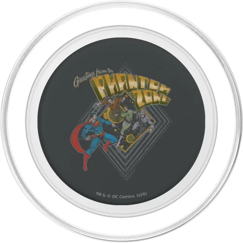 Vista 2 de Superman Zod Greetings PopSockets MagSafe PopGrip for iPhone