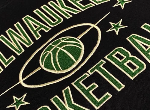 Vista 7 de Sudadera con capucha de algodón suave bordado de baloncesto para hombre
