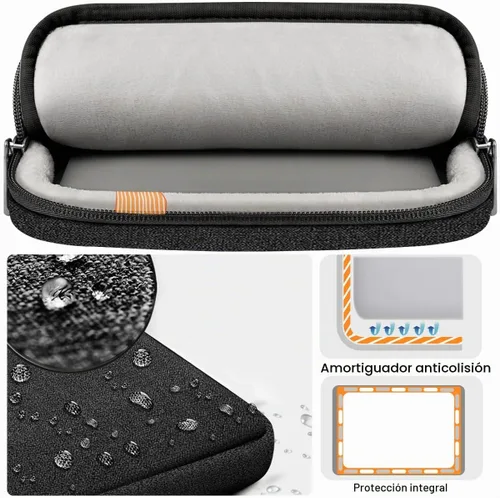 Vista 5 de ZINZ 360 Funda protectora para portátil de 15 pulgadas, 15.6 pulgadas, 16 B01K02