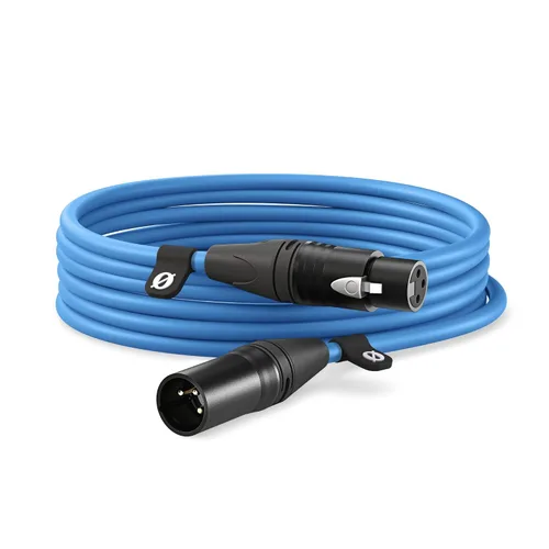 Vista 11 de RØDE XLR-3 Cable XLR Premium (3m, Negro)