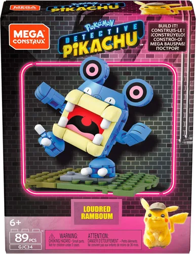Vista 4 de Mega Construx Pokemon Detective Pikachu Loudred