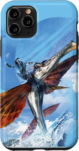 Vista 27 de iPhone 16 Avatar: El camino del agua Jake Sully Riding Skimwing Funda pintada