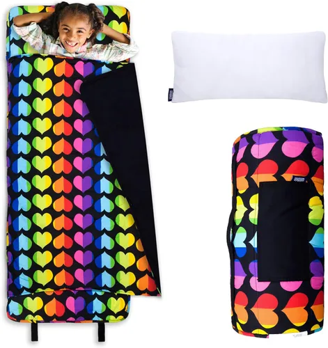 Vista 11 de Wildkin Alfombrilla para Siesta Infantil Original – Cómoda Alfombrilla para Dormir con Almohada, Ideal para Escuela y Viajes