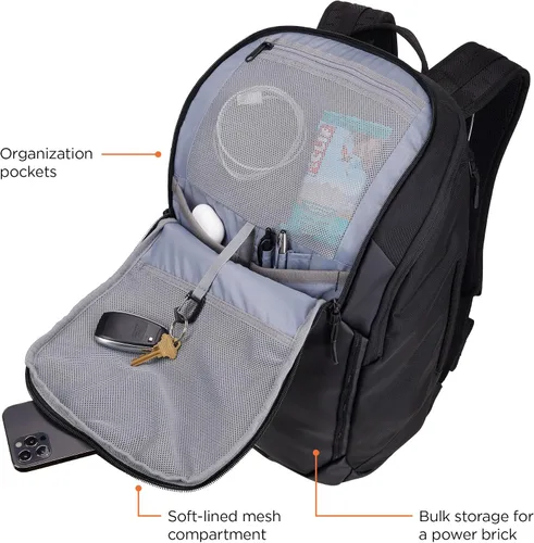 Vista 13 de Thule Mochila Chasm 26L, marrón dorado