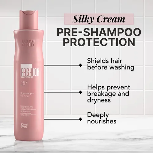 Vista 2 de Fashion Gold Pre-Shampoo Protect Poo - 10.1 fl oz