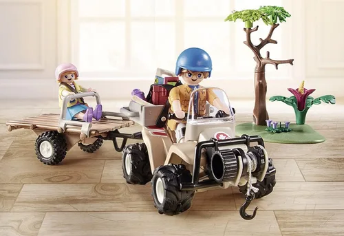 Vista 6 de Playmobil Wiltopia Animal Rescue Quad