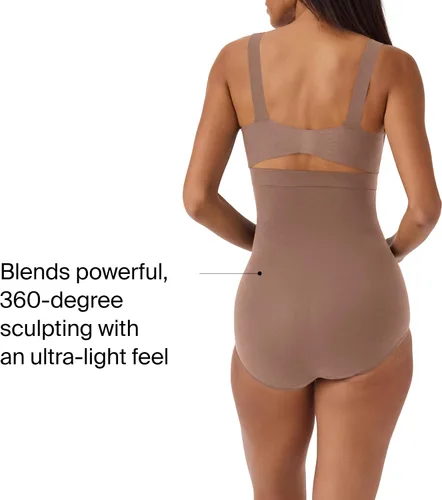 Vista 4 de SPANX Higher Power Bragas para mujer Cafe Au Lait