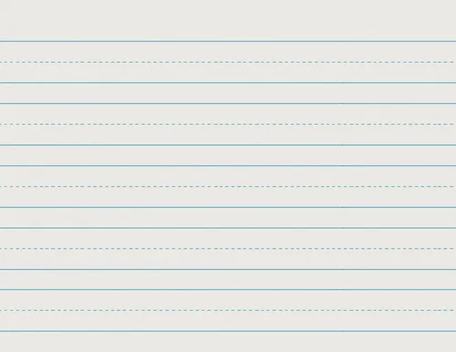 Vista 13 de School Smart-85353 Papel de escritura Skip-A-Line con renglones, renglón de 9.5 mm en sentido corto, 8 x 10-1/2 pulgadas, blanco, paquete de 500